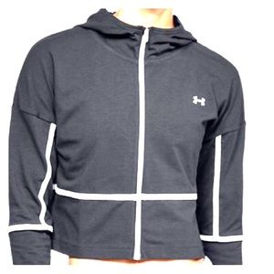 UNDER ARMOUR ZIP CROPPED LIGHT HOODIE JACKET